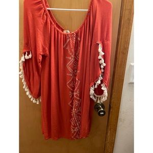 Kori Women’s Peach Mini Dress 1XL